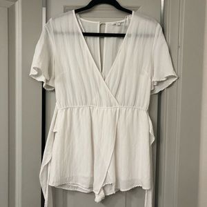 WHITE BOUTIQUE ROMPER